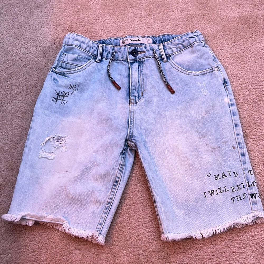 Zara denim boys shorts